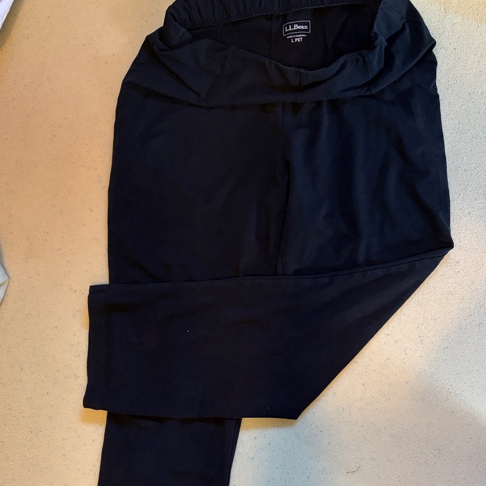 L.L. Bean Black Stretch Leggings